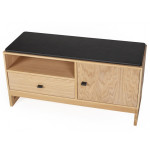 Paris Prix Banc D'Entrée Design En Bois "Slussen" 100cm Naturel