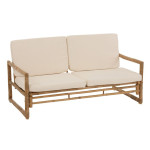 paris prix Banc de Jardin 2 Places "Paradis" 150cm Naturel