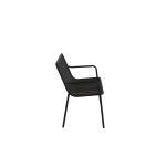 Paris Prix Banc De Jardin En Métal "Peking" 130cm Noir