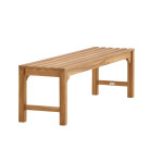 Paris Prix Banc De Jardin En Teck "Kenya" 150cm Naturel