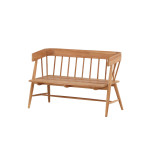 Paris Prix Banc De Jardin En Teck "Split" 132cm Naturel