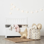 Paris Prix Banc De Rangement Pour Enfant "Vlad" 74cm Blanc