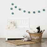 Paris Prix Banc De Rangement Pour Enfant "Vlad" 74cm Blanc