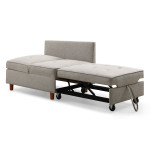 Paris Prix Banquette 2 Places Convertible "Théo" 107cm Beige