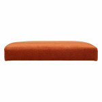 Paris Prix Banquette Coffre Pliable En Velours "Lilou" 76cm Ambre