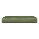 Paris Prix Banquette Coffre Pliable En Velours "Lilou" 76cm Kaki