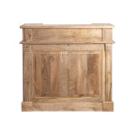 Paris Prix Bar En Bois 2 Tiroirs "Theodore" 120cm Naturel