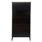Paris Prix Bibliothèque 1 Tiroir Design "Chrysa" 175cm Noir