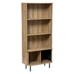 Paris Prix Bibliothèque 3 Étagères Design "Colva" 179cm Beige