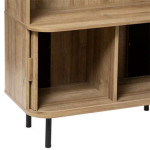 Paris Prix Bibliothèque 3 Étagères Design "Colva" 179cm Beige