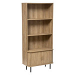 paris prix Bibliothèque 3 Étagères Design "Colva" 179cm Beige