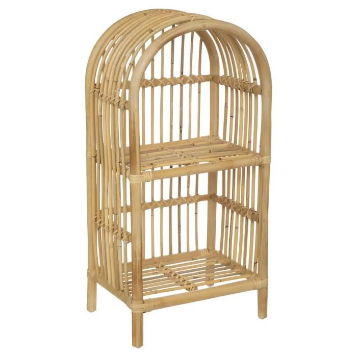 Paris Prix Bibliothèque Enfant En Rotin "Baly" 76cm Beige