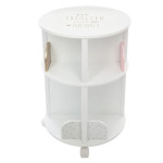 Paris Prix Bibliothèque Enfant Ronde "2 Niveaux" 59cm Rose