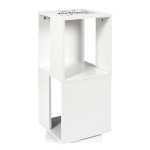 Paris Prix Bibliothèque Tournante "Enfant" 74cm Blanc