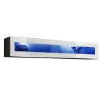 paris prix Bloc Mural Design LED "Fly II" 160cm Blanc & Noir
