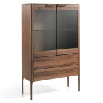 paris prix Buffet 2 Portes & 2 Tiroirs "Bosca" 161cm Naturel