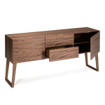 Paris Prix Buffet 2 Portes & 2 Tiroirs "Capucine" 160cm Naturel