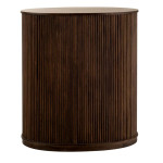 Paris Prix Buffet 2 Portes & 3 Niveaux "Reyi" 101cm Marron
