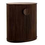 paris prix Buffet 2 Portes & 3 Niveaux "Reyi" 101cm Marron