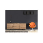 Paris Prix Buffet 2 Portes & 3 Tiroirs "Jugend" 180cm Chêne