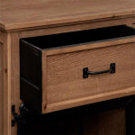 Paris Prix Buffet 2 Portes & 4 Tiroirs "Danik" 160cm Naturel