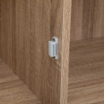 Paris Prix Buffet 2 Portes & 6 Niches "Aliaj" 114cm Beige