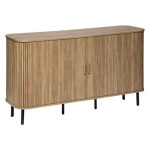 paris prix Buffet 2 Portes & 6 Niches "Colva" 140cm Beige