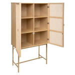 Paris Prix Buffet 2 Portes Cannage "Rayo" 165cm Naturel