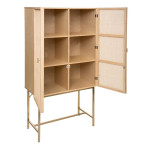 Paris Prix Buffet 2 Portes Cannage "Rayo" 165cm Naturel