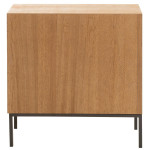 Paris Prix Buffet 2 Portes En Bois "Dresa" 80cm Naturel