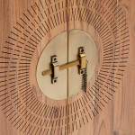 Paris Prix Buffet 2 Portes En Bois "Jiling" 101cm Marron