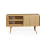 Paris Prix Buffet 2 Portes En Bois Massif "Rove" 138cm Chêne