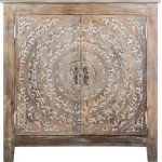 Paris Prix Buffet 2 Portes En Bois "Shirel" 90cm Marron