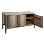 Paris Prix Buffet 3 Portes En Bois "Banila" 160cm Naturel