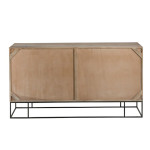 Paris Prix Buffet 3 Portes En Bois "Bombay" 160cm Naturel