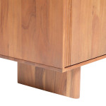 Paris Prix Buffet 3 Portes En Bois "Nanda" 150cm Naturel