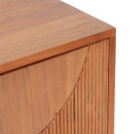 Paris Prix Buffet 3 Portes En Bois "Nanda" 150cm Naturel