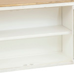 Paris Prix Buffet 3 Portes En Bois "Olbia" 180cm Blanc