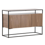 paris prix Buffet 3 Portes en Teck "Kingsport" 120cm Marron