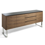 paris prix Buffet 3 Tiroirs Design "Rolando" 200cm Naturel
