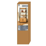Paris Prix Buffet Bibliothèque En Bois "Edison" 160cm Naturel