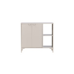 Paris Prix Buffet Design 2 Portes "Piring" 110cm Beige