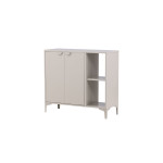 Paris Prix Buffet Design 2 Portes "Piring" 110cm Beige