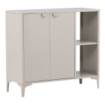 paris prix Buffet Design 2 Portes "Piring" 110cm Beige