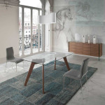 Paris Prix Buffet Design 4 Portes "Isaac" 170cm Naturel