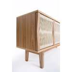Paris Prix Buffet Design 4 Portes "Lilla" 180cm Naturel