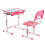 Paris Prix Bureau & Chaise Enfant "Comfortline" 66cm Rose