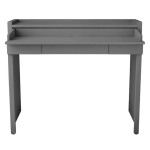 Paris Prix Bureau Console Extensible "Mel" 110cm Gris