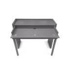 Paris Prix Bureau Console Extensible "Mel" 110cm Gris