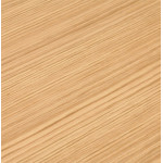 Paris Prix Bureau D'Angle Design "Hovik" 160cm Naturel & Blanc